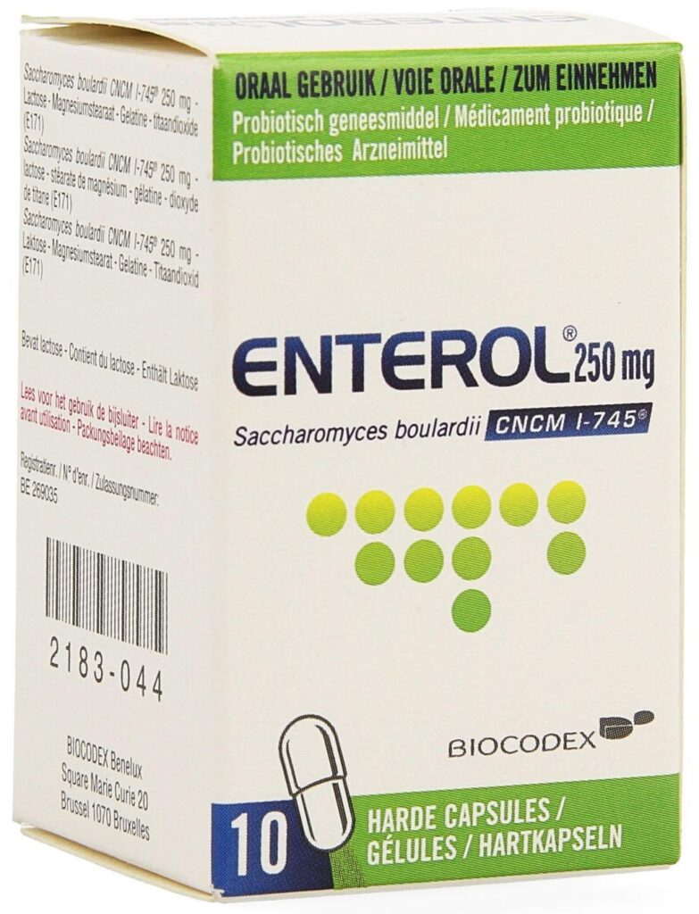 Enterol (saccharomyces boulardii) medicatie